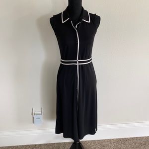 Black and White Talbots Dress